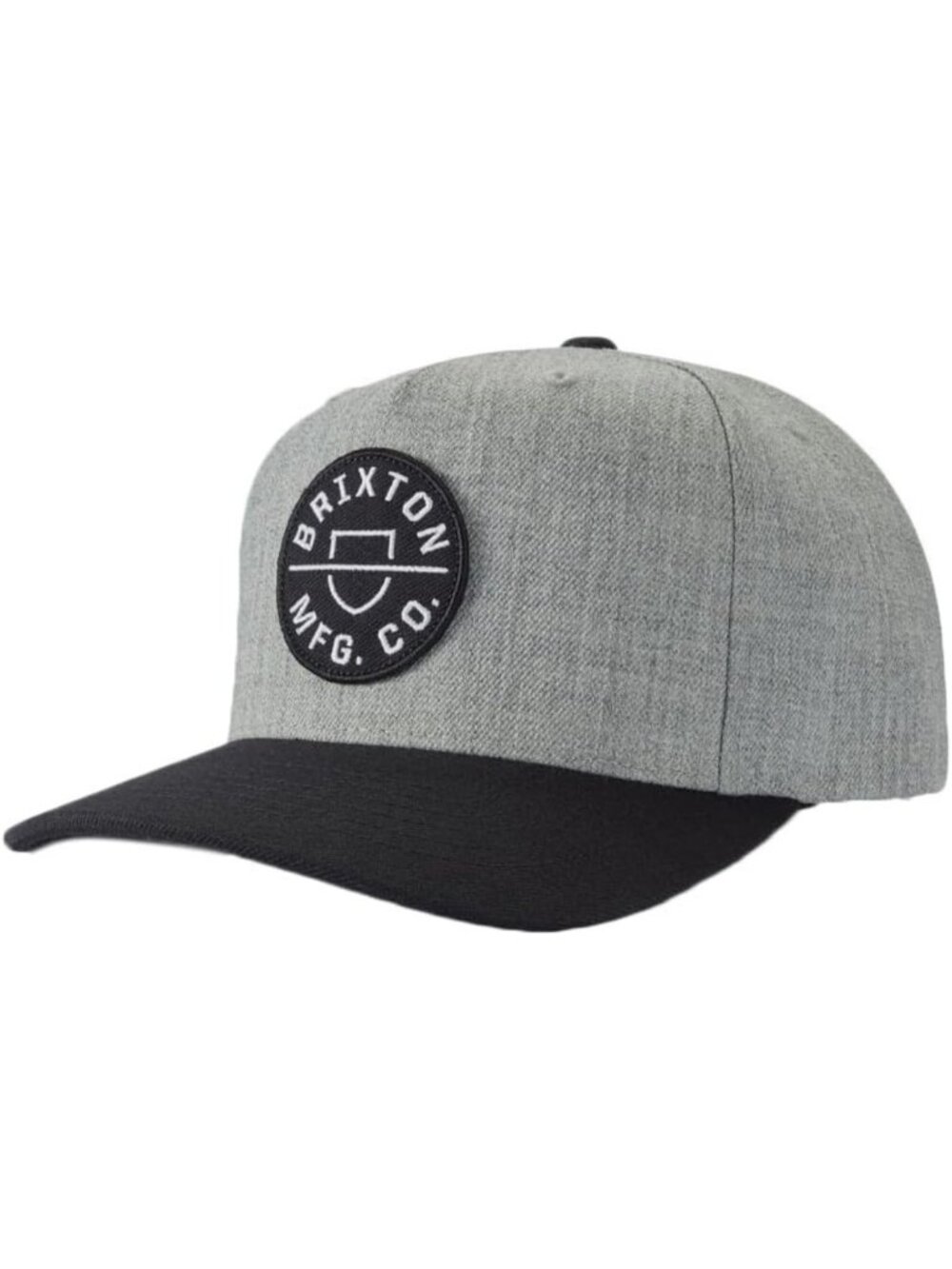 Stylish Men's Snapback Hat with Crest Design | Adjustable Fit & Trendy Look